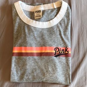 PINK short sleeve T-shirt💐